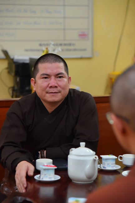 Donating to Tien Giang province’s Buddhist Intermediate - College  School from NCT Education Talent Monk Fund