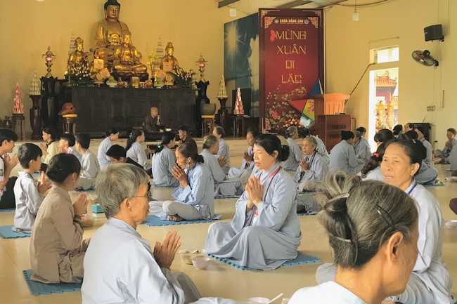 Chùa Đống Cao – Thanh Hóa: Tu niệm Phật một ngày