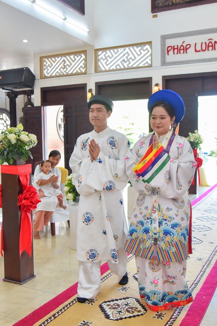 Wedding Ceremony at the pagoda