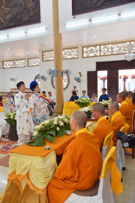 Wedding Ceremony at the pagoda