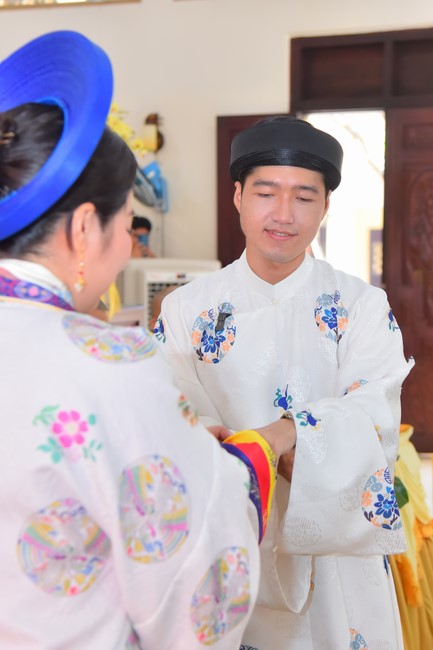 Wedding Ceremony at the pagoda