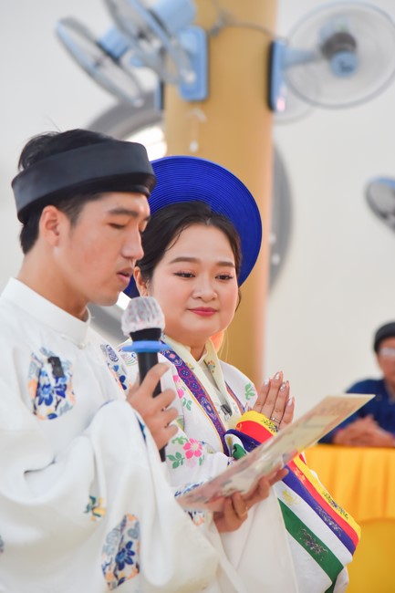 Wedding Ceremony at the pagoda