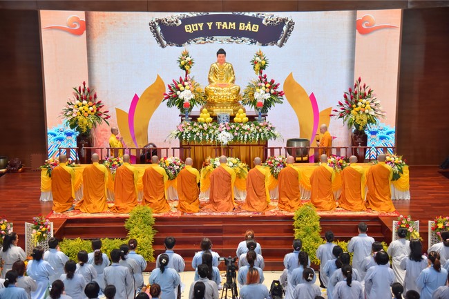 The 3rd Three-Jewel Refuge Ceremony in 2023