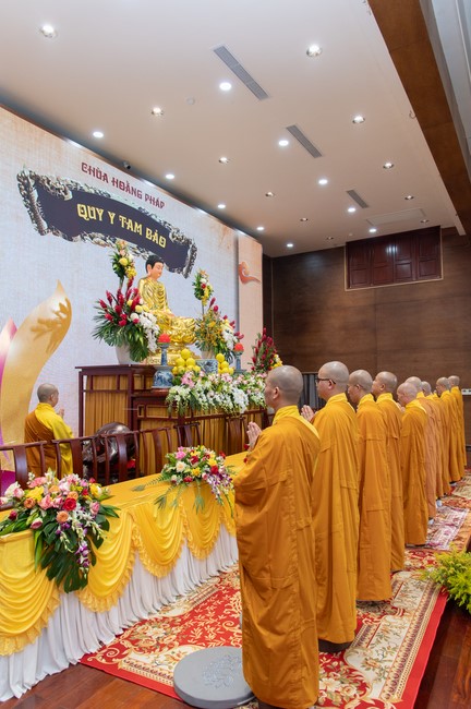 The 3rd Three-Jewel Refuge Ceremony in 2023