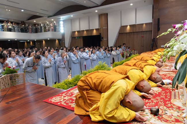 The 3rd Three-Jewel Refuge Ceremony in 2023