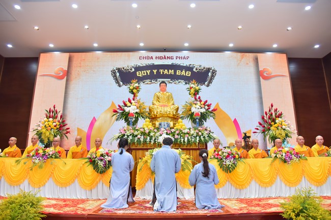 The 3rd Three-Jewel Refuge Ceremony in 2023