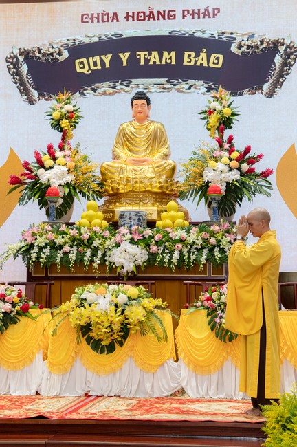 The 3rd Three-Jewel Refuge Ceremony in 2023