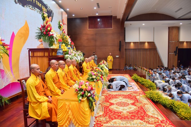 The 3rd Three-Jewel Refuge Ceremony in 2023