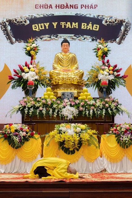 The 3rd Three-Jewel Refuge Ceremony in 2023