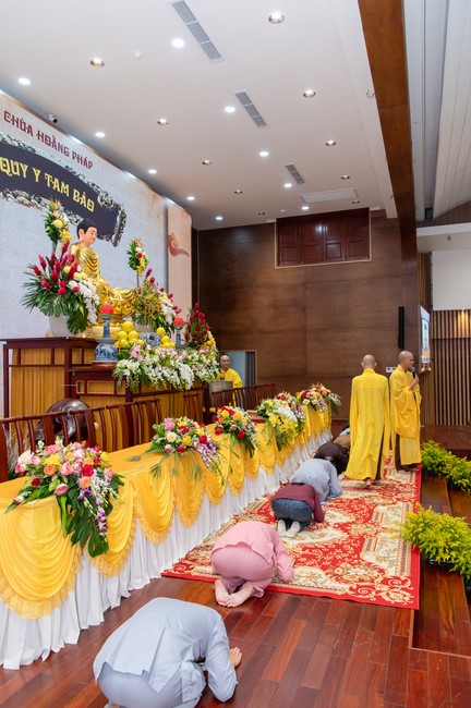 The 3rd Three-Jewel Refuge Ceremony in 2023