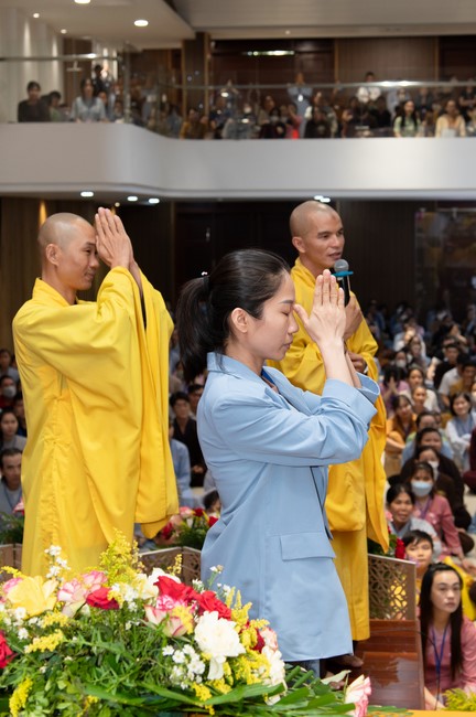 The 3rd Three-Jewel Refuge Ceremony in 2023