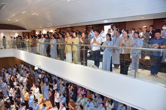 The 3rd Three-Jewel Refuge Ceremony in 2023