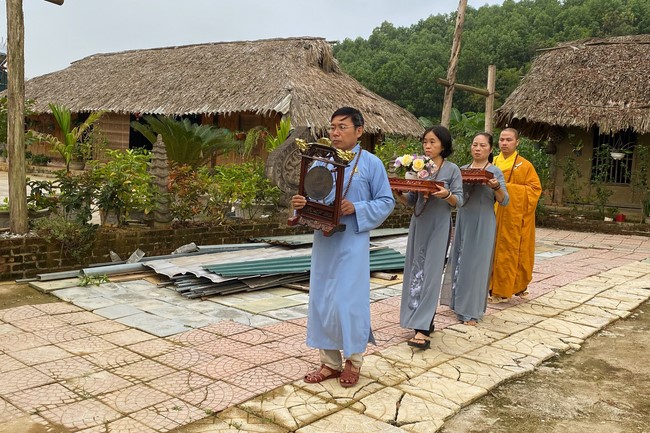 Three-Jewel Refuge Ceremony at Dai Co Viet Pagoda – Yen Bai