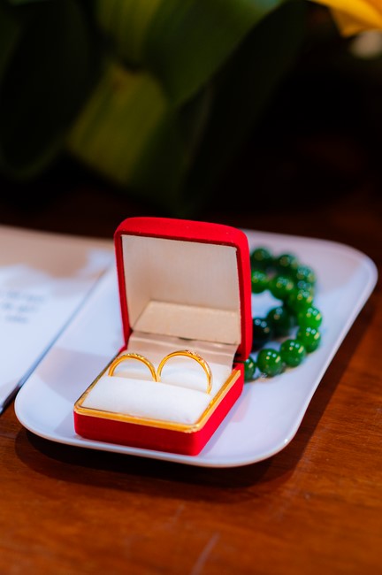 Wedding Ceremony at the pagoda
