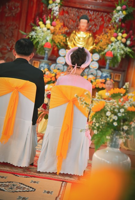 Wedding Ceremony at the pagoda