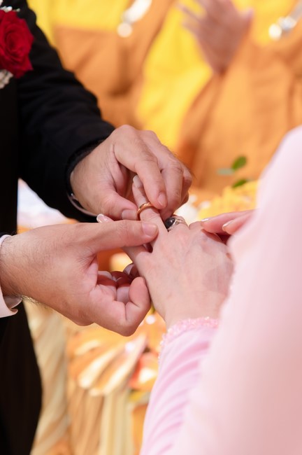 Wedding Ceremony at the pagoda