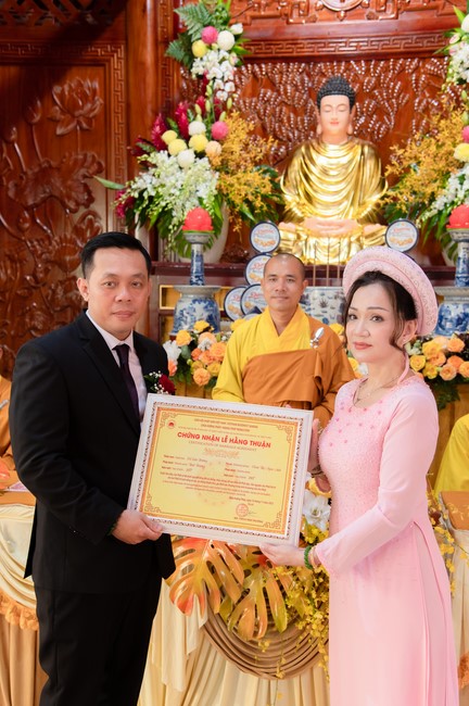 Wedding Ceremony at the pagoda
