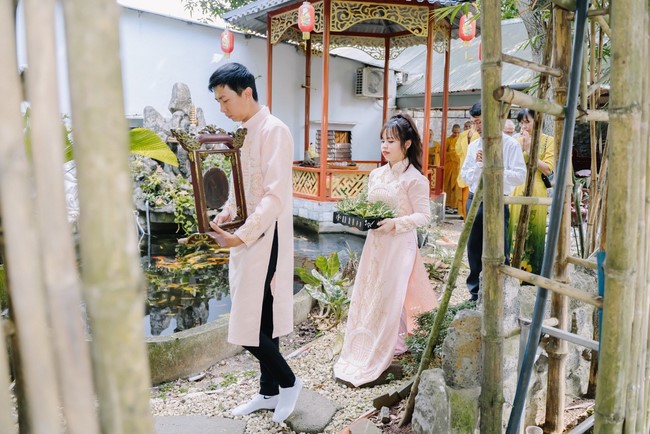 Wedding Ceremony at Nhat Phap pagoda, Dong Nai