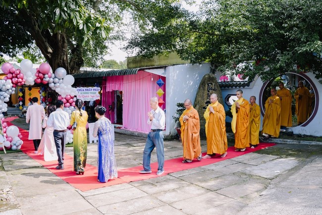 Wedding Ceremony at Nhat Phap pagoda, Dong Nai