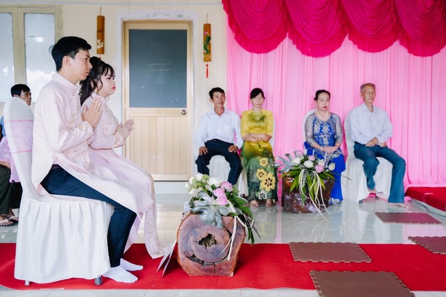 Wedding Ceremony at Nhat Phap pagoda, Dong Nai