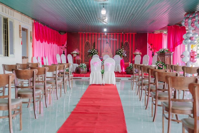 Wedding Ceremony at Nhat Phap pagoda, Dong Nai