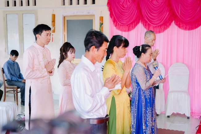 Wedding Ceremony at Nhat Phap pagoda, Dong Nai