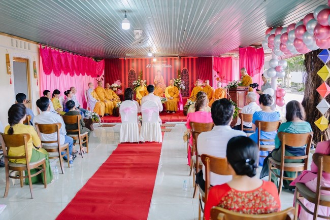 Wedding Ceremony at Nhat Phap pagoda, Dong Nai
