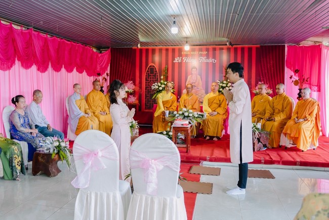 Wedding Ceremony at Nhat Phap pagoda, Dong Nai