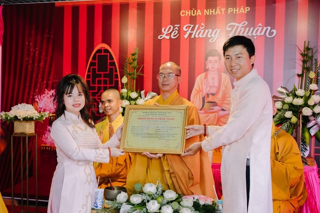 Wedding Ceremony at Nhat Phap pagoda, Dong Nai