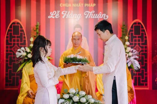 Wedding Ceremony at Nhat Phap pagoda, Dong Nai