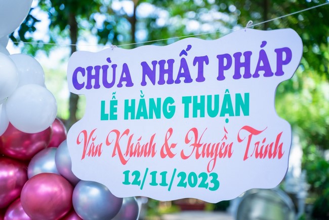 Wedding Ceremony at Nhat Phap pagoda, Dong Nai