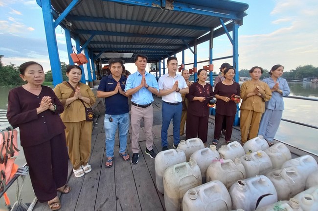 Lễ phóng sanh, cầu an cho Công ty TNHH Chiếu xạ Toàn Phát