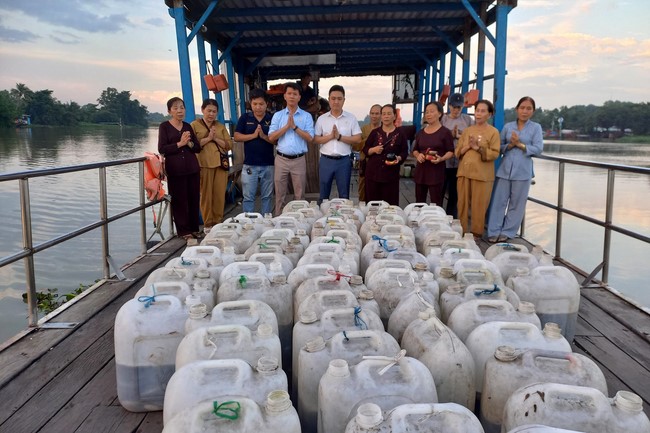Lễ phóng sanh, cầu an cho Công ty TNHH Chiếu xạ Toàn Phát