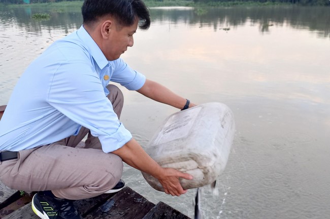 Lễ phóng sanh, cầu an cho Công ty TNHH Chiếu xạ Toàn Phát