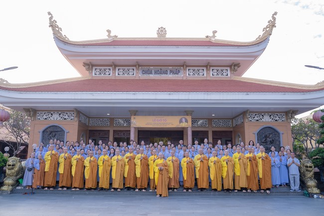 Lễ giỗ Tổ khai sáng chùa Hoằng Pháp lần thứ 35