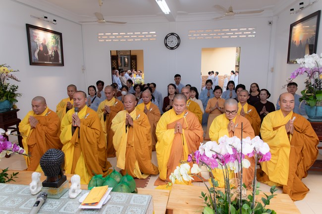 Lễ giỗ Tổ khai sáng chùa Hoằng Pháp lần thứ 35