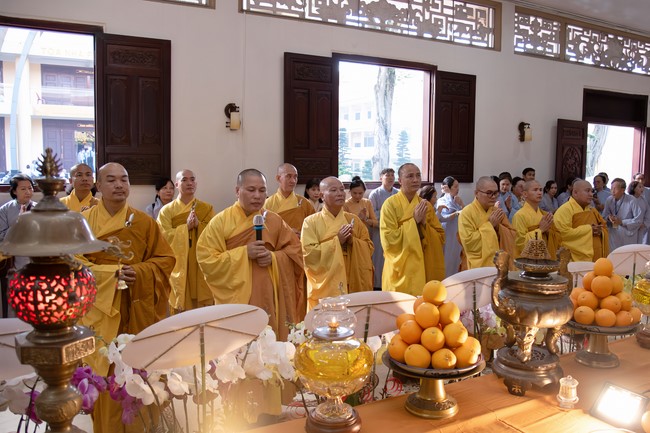 Lễ giỗ Tổ khai sáng chùa Hoằng Pháp lần thứ 35