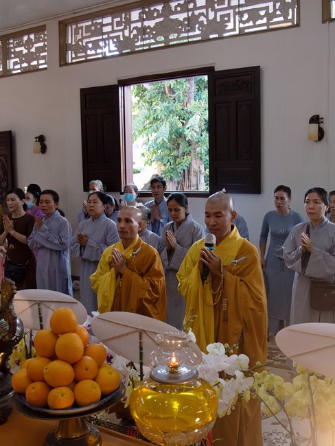 Lễ giỗ Tổ khai sáng chùa Hoằng Pháp lần thứ 35