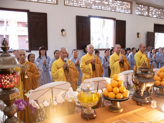 Lễ giỗ Tổ khai sáng chùa Hoằng Pháp lần thứ 35