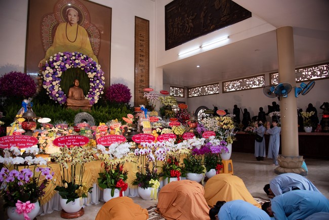 Lễ giỗ Tổ khai sáng chùa Hoằng Pháp lần thứ 35