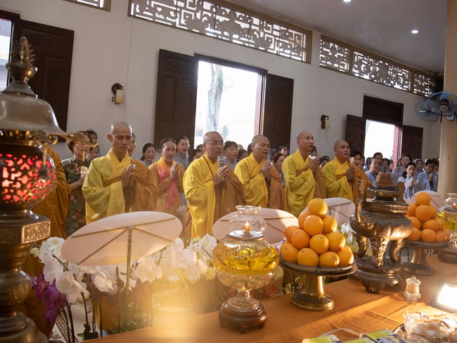 Lễ giỗ Tổ khai sáng chùa Hoằng Pháp lần thứ 35