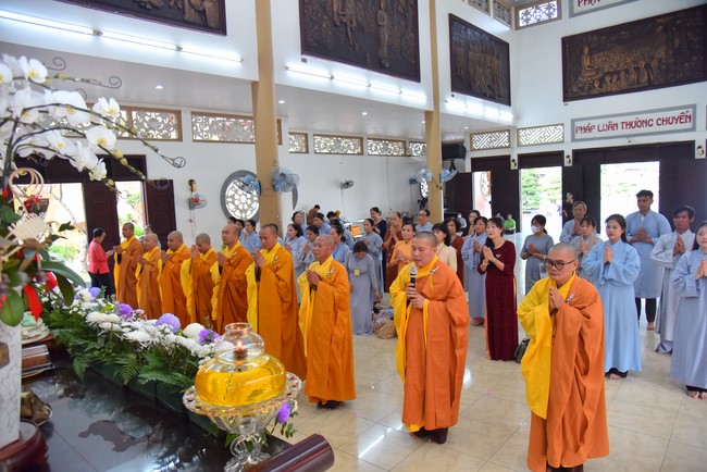 Lễ giỗ Tổ khai sáng chùa Hoằng Pháp lần thứ 35