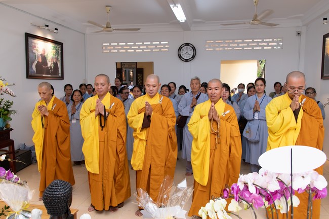 Lễ giỗ Tổ khai sáng chùa Hoằng Pháp lần thứ 35