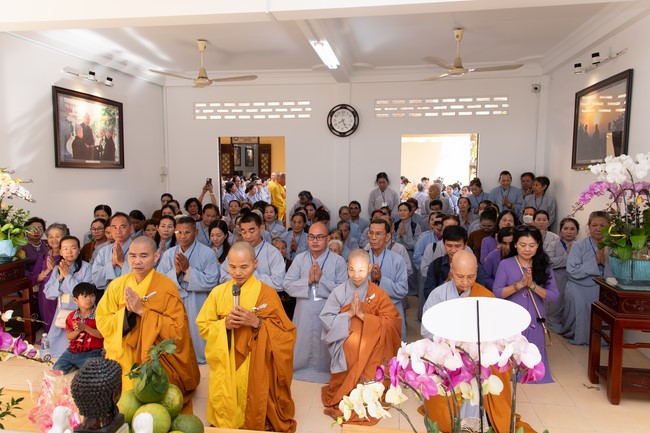 Lễ giỗ Tổ khai sáng chùa Hoằng Pháp lần thứ 35