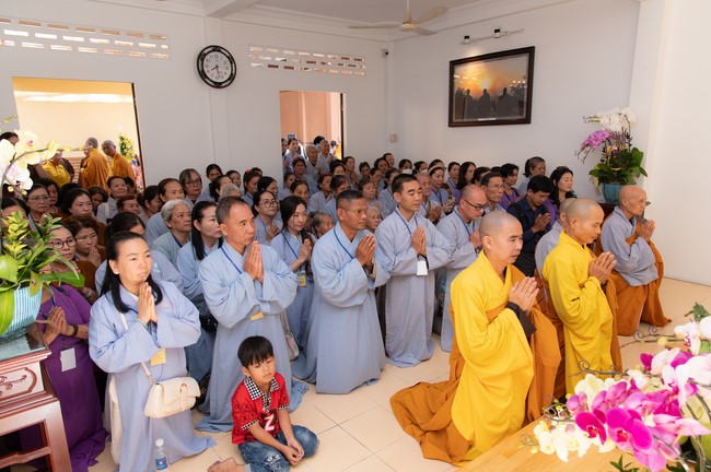 Lễ giỗ Tổ khai sáng chùa Hoằng Pháp lần thứ 35