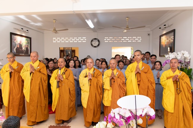 Lễ giỗ Tổ khai sáng chùa Hoằng Pháp lần thứ 35