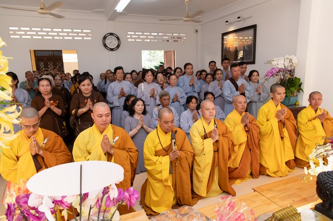 Lễ giỗ Tổ khai sáng chùa Hoằng Pháp lần thứ 35