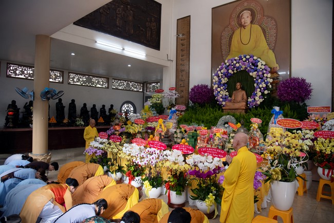 Lễ giỗ Tổ khai sáng chùa Hoằng Pháp lần thứ 35