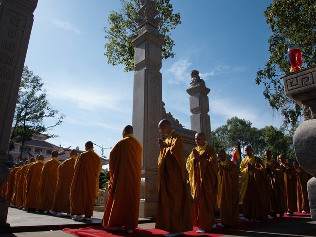 Lễ giỗ Tổ khai sáng chùa Hoằng Pháp lần thứ 35