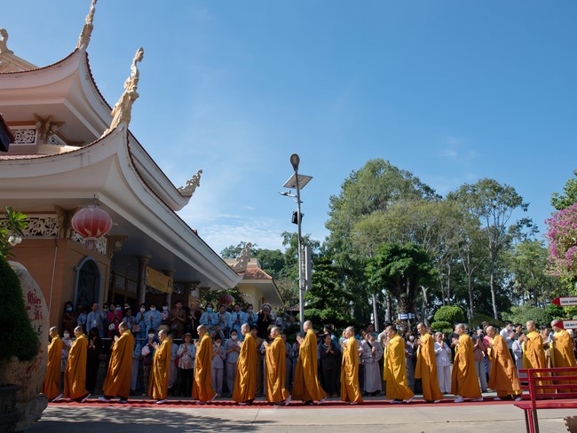 Lễ giỗ Tổ khai sáng chùa Hoằng Pháp lần thứ 35